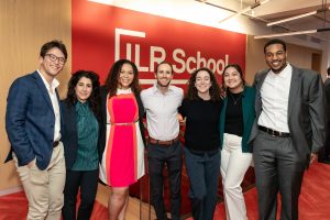 IDPeople in NYC for the ILR WIDE Launch Event this Spring; From left to right: Dylan VanDuyne '18, Adi Grabiner Keinan, PhD, Victoria Phillips '17, Mitchell Gronowitz '17, Hadar Sachs '17, Kathryn Stamm '22, David Moore '22